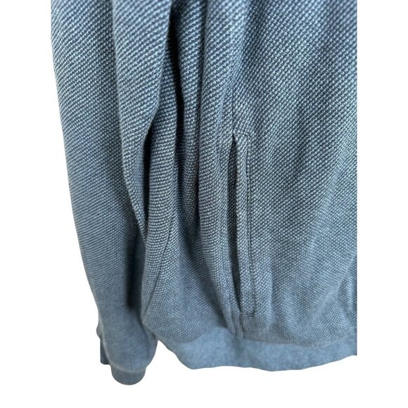 Jos A Banks, tailored fit blue zip up jacket, orange inside, size XL - Picture 3 of 7